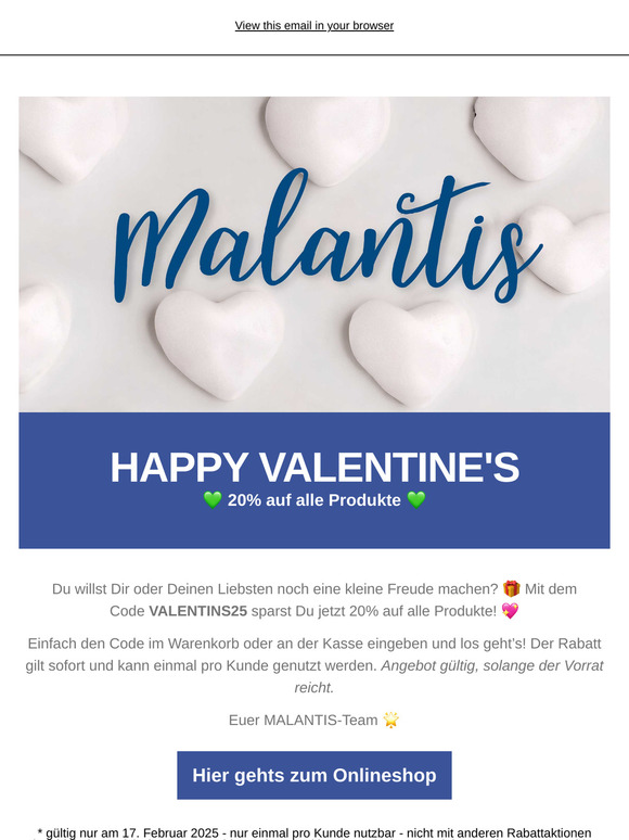 Malantis | Happy Valentine's 💚