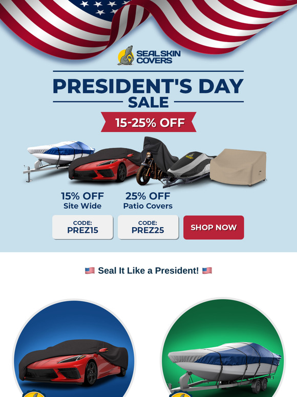 🇺🇸 Presidents’ Day Sale Ends Soon ⏰