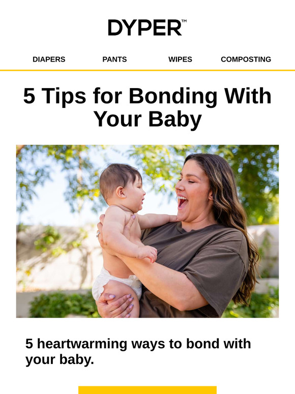 🍼 5 Tips for Bonding with Your Baby