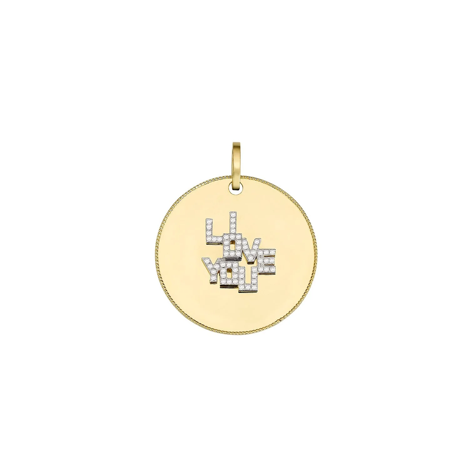 I Love You Charm - In stock