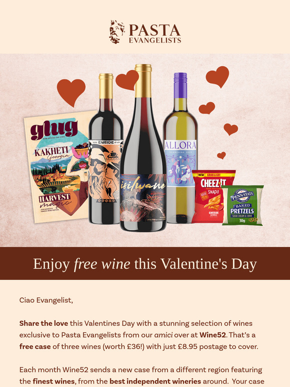 You’ve earned some wine this Valentines!🍷❤️