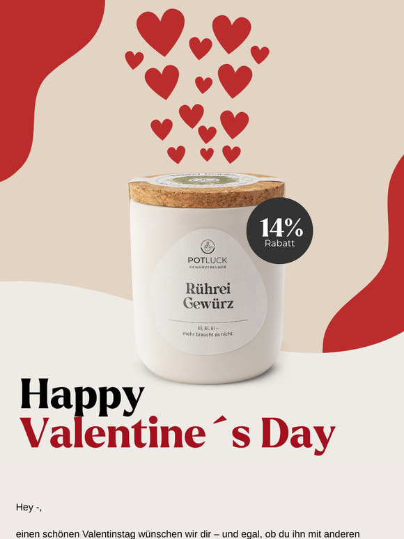 Liebe geht durch den Magen – 14% Valentinstags-Special! ❤️✨
