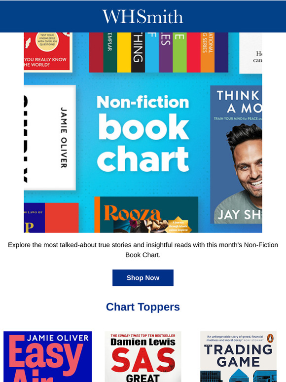 Explore the latest book charts 🌟