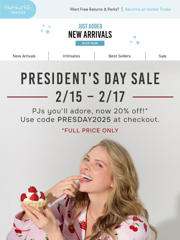 📅 President's Day Savings Start Now