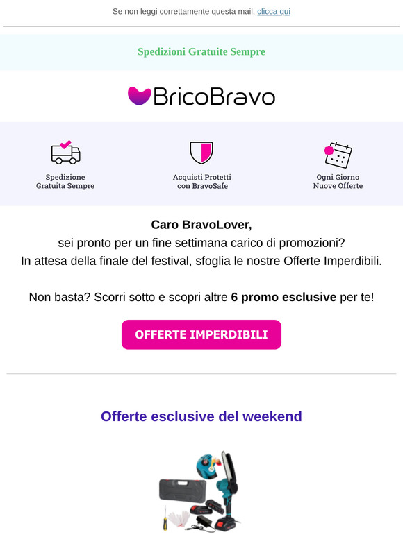 Promo del weekend: 6 offerte esclusive