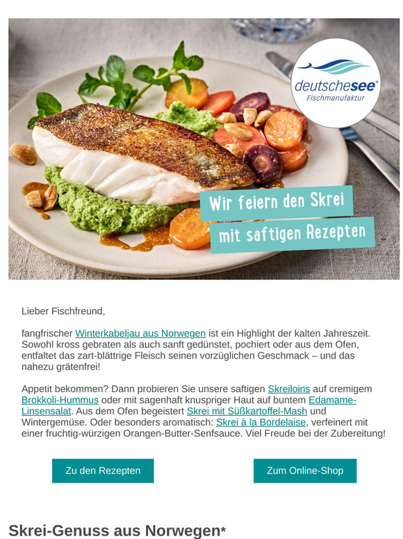 🇳🇴 Ideen aus der Skrei-Küche – Rezepte, Tipps und viel Genuss!