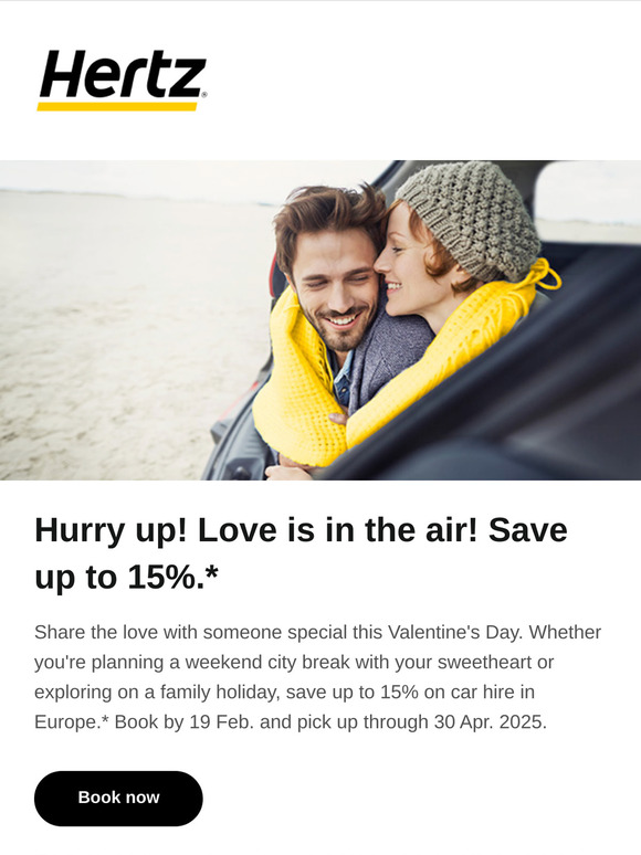 💛 Hurry up! Save up to 15% in Europe, —