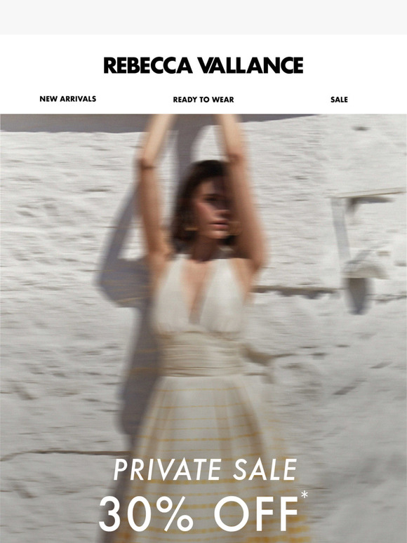 Last Chance | 30% Off Private Sale