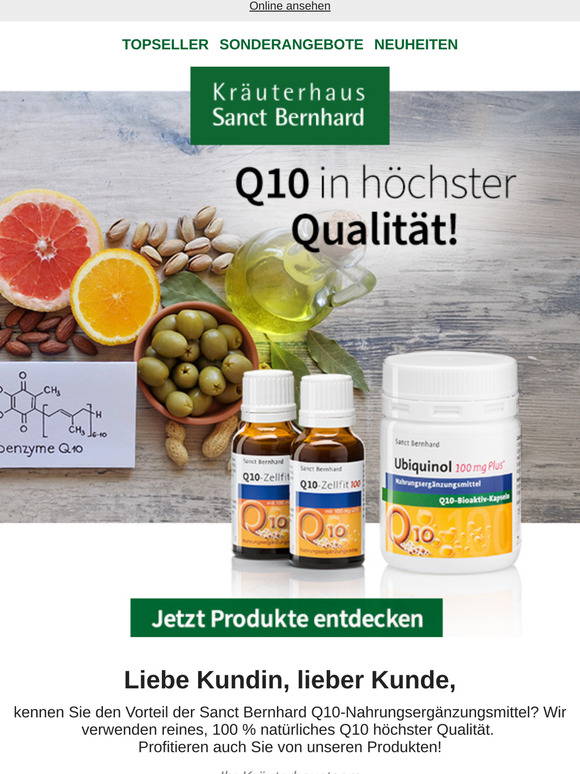 Q10 in höchster Qualität!