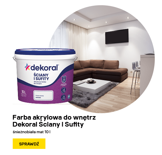 Farba akrylowa do wnętrz Dekoral