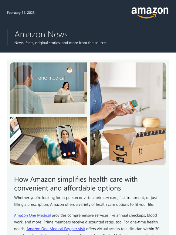How to find Amazon health care services that best fit your life
