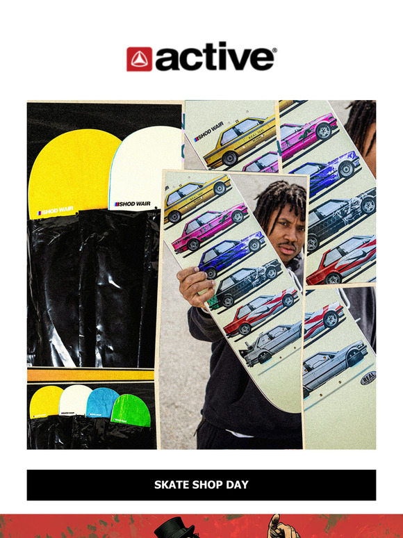 ⚡ Skate Shop Day!