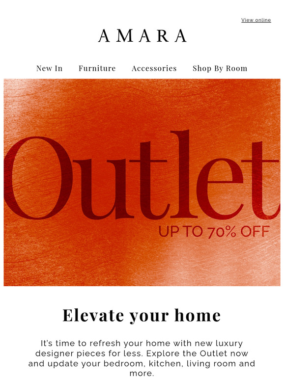 OUTLET | Designer homeware