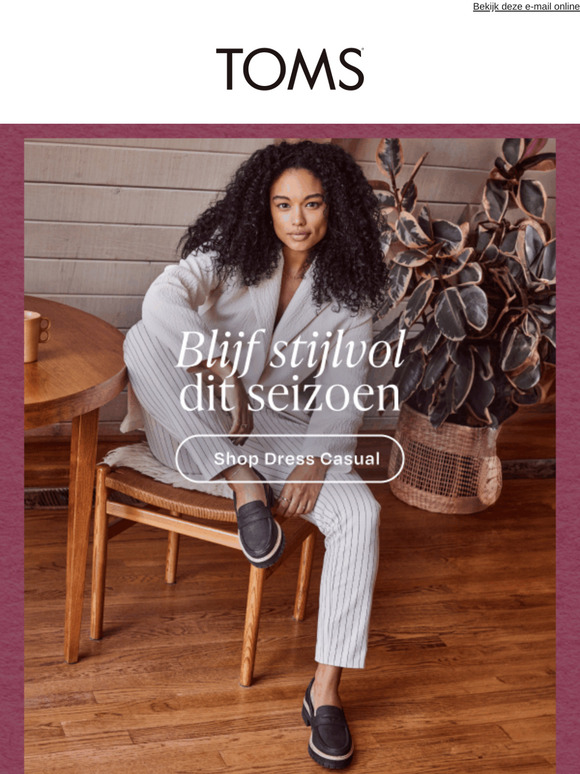 Geef je dagelijkse look een upgrade met TOMS!