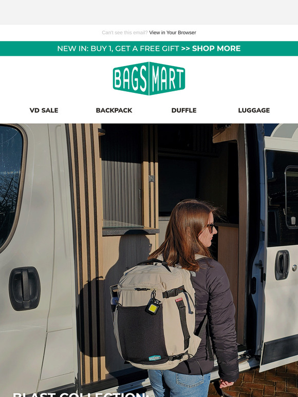 Pack Like a Pro with the Blast Series—Backpacks & More!