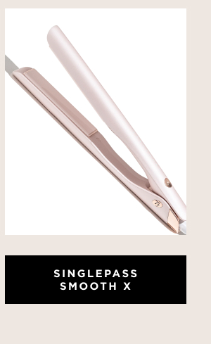 SINGLEPASS SMOOTH X: 1” Flat Iron with Extra-Long Plates
