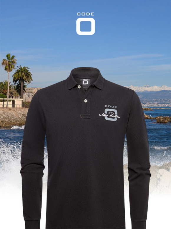 Het Alpes Maritimes-poloshirt