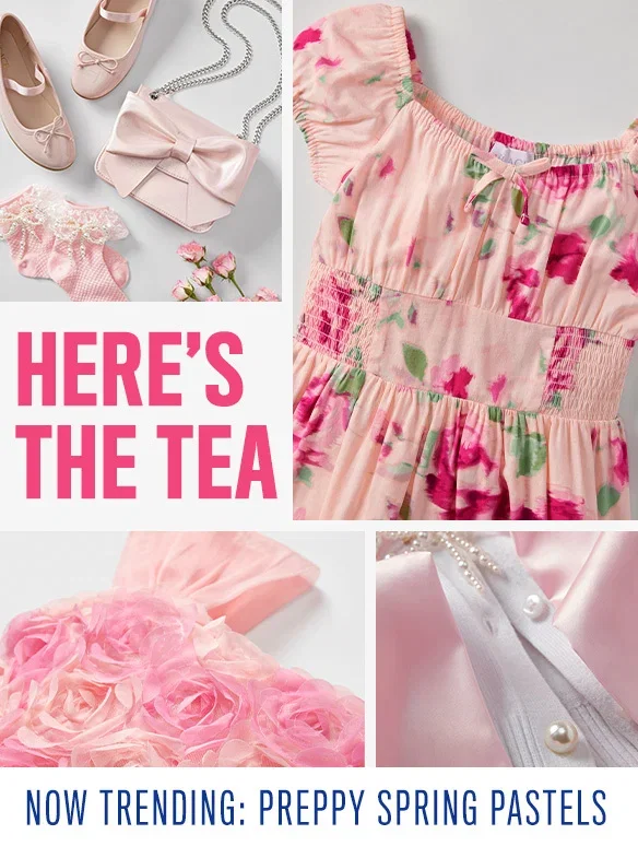 Here's the Tea Now Trending: Preppy Spring Pastels