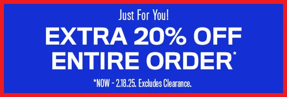 Extra 20% off your purchase