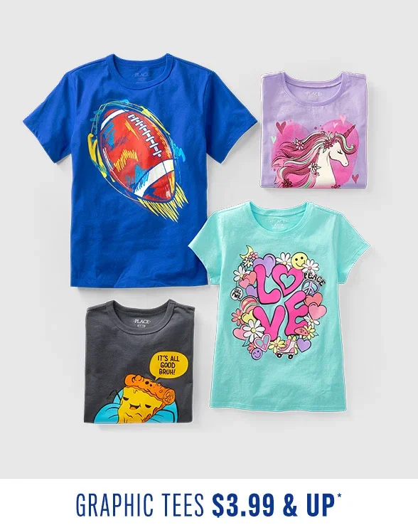 $3.99 & Up Graphic Tees