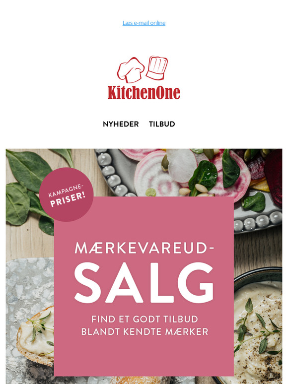 Sidste chance - MÆRKEVAREUDSALGET slutter i aften!