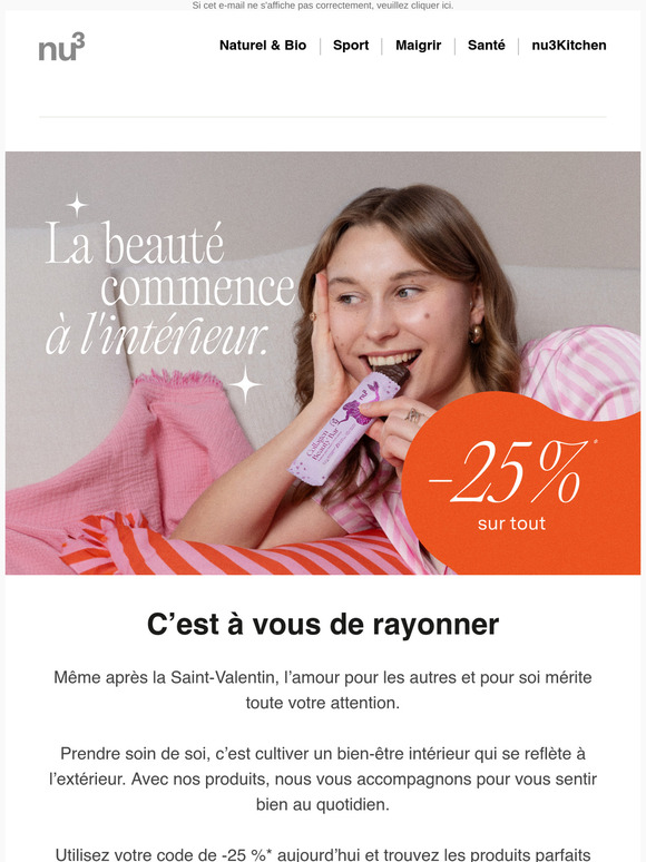 Dernier jour : votre code de -25 %
