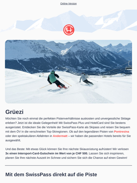 Unberührte Pisten und exklusive Vorteile – Skifahren mit SwissPass! ⛷️