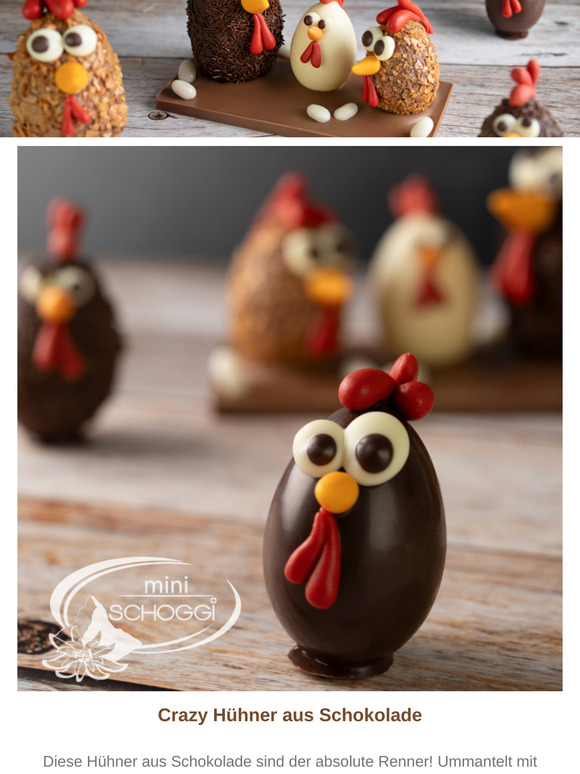 Heute warten unsere crazy Hühner auf Dich Backenthusiast🐓🐣🐔🐥