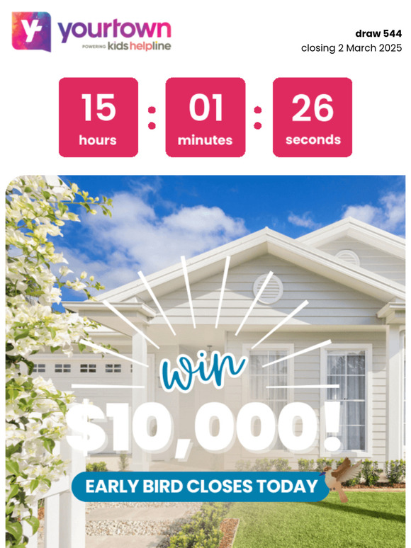 This time tomorrow...you could be $10K richer! 💰