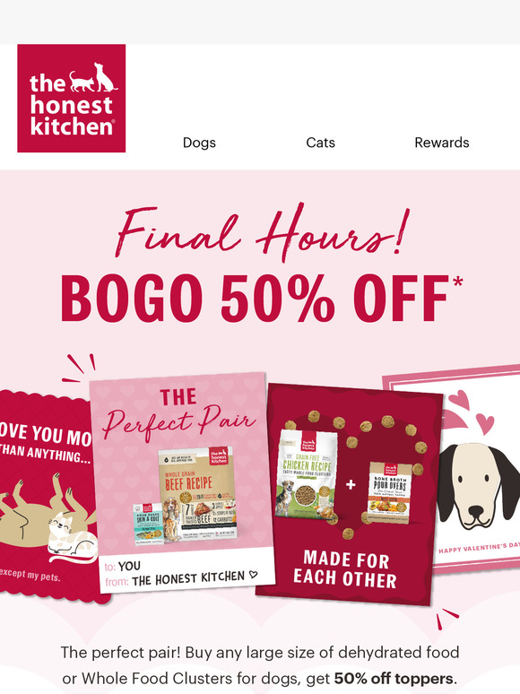Last Chance For BOGO 50% Off 💘