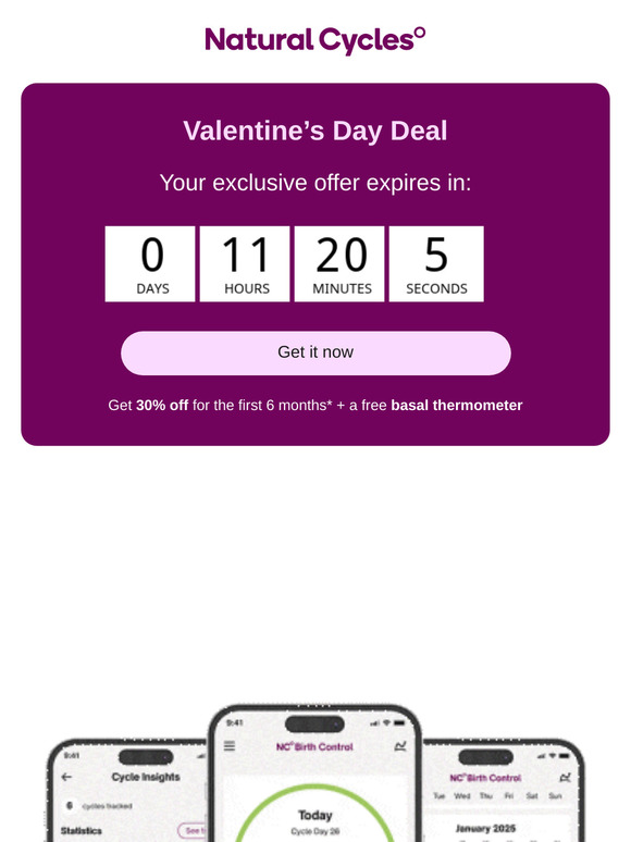 Code '30LoveStory' expires at midnight. ⏳