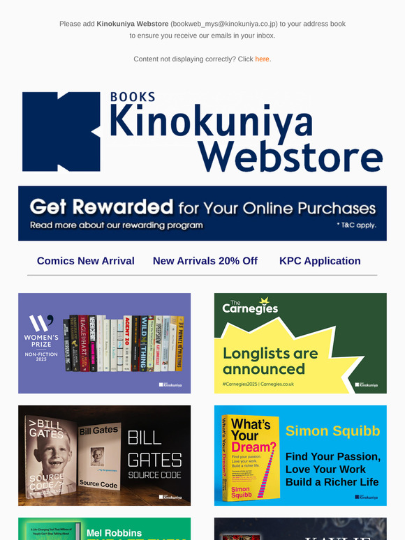 New week, New Books!
