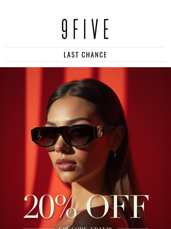 Last Chance 20% OFF Valentine's Sale