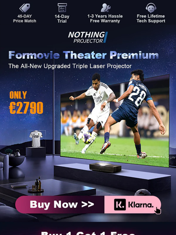 📣 Best EU Deal: Formovie Theater Premium for €2790 + FREE €649 ALR Screen!👋