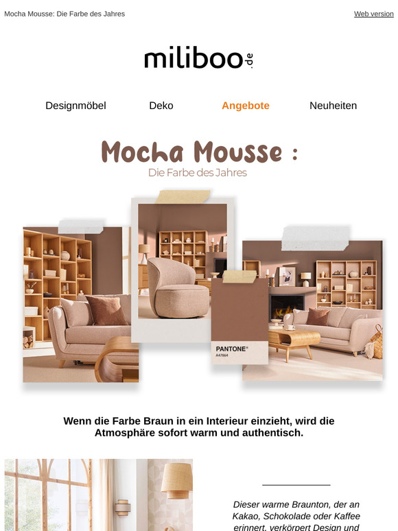 ☕ Trauen Sie sich, braun zu tragen!