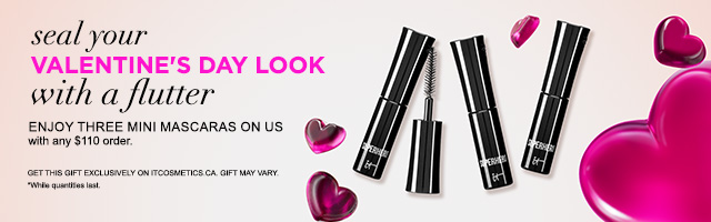 Seal your Valentine's Day look with a flutter