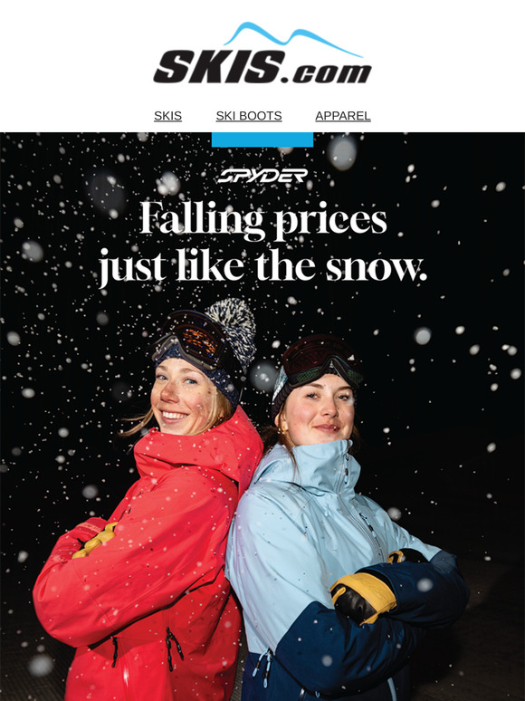 Spyder's winter deals: Starting at 20% off