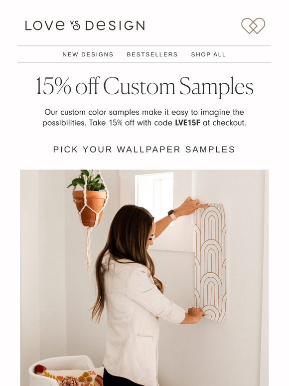 Wallpaper Sample Sale!
