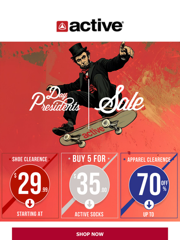 ⚡ Last Call President's Day Sale!