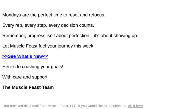 Start Strong This Week 💪