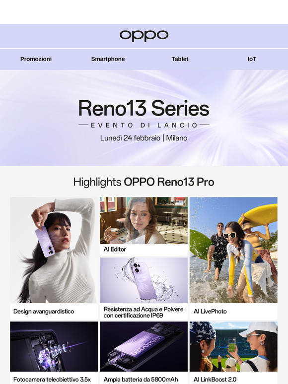 OPPO Reno13 Series: l'attesa è quasi finita!