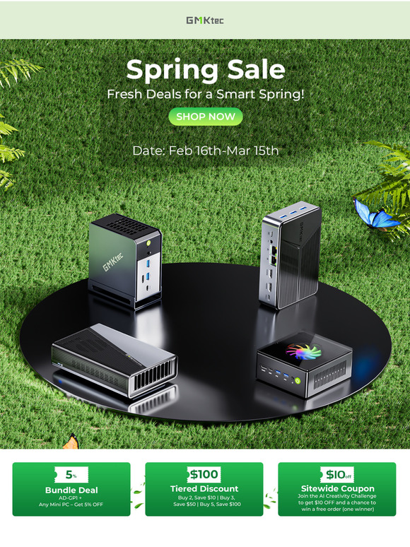 ⚡Hurry Up | 🍃Fresh Deals for a Smart Spring!