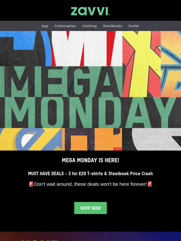 Mega Monday! The latest deals added [Huge Savings]