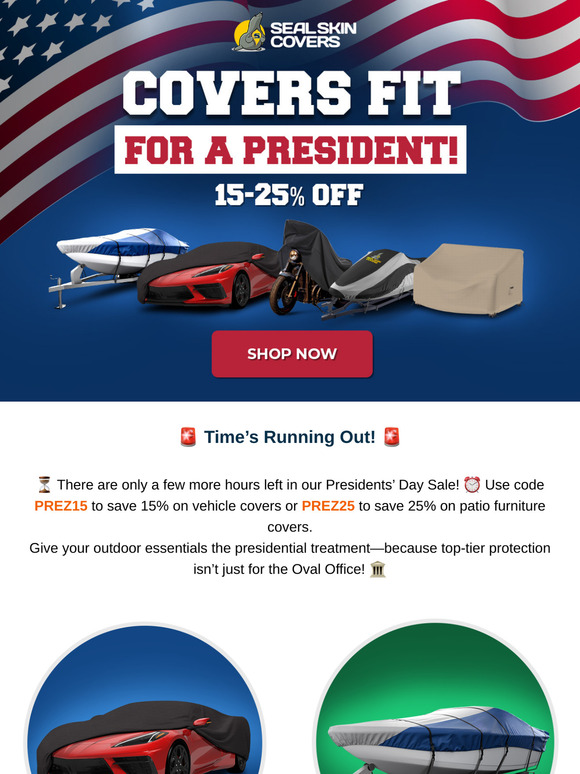 🇺🇸 Last Chance For Presidents’ Day Savings