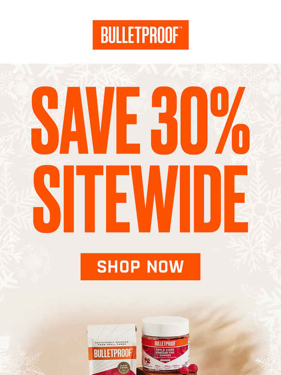 30% OFF WINTER SALE ON NOW