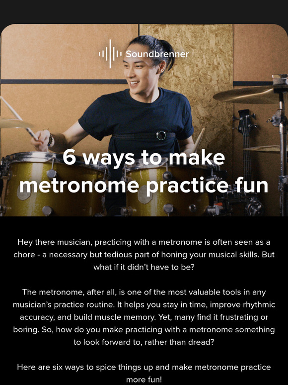 Metronome practice… but fun?!