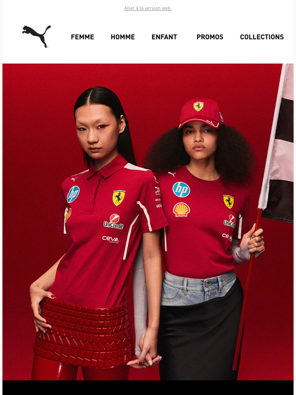 Voici la collection Replica 2025 de la Scuderia Ferrari