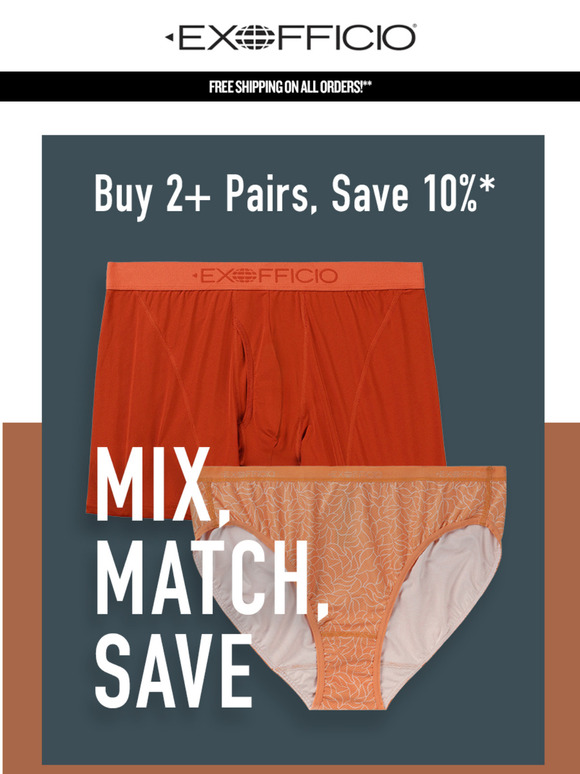 Now Boarding: Crazy-comfy, super-packable undies