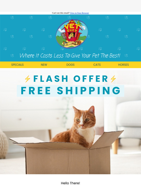 Act Fast! 24-Hour FREE Shipping* on All Orders! 🐾🚚