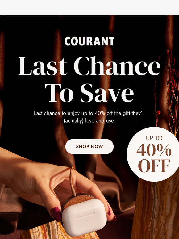LAST CHANCE: Up to 40% Off